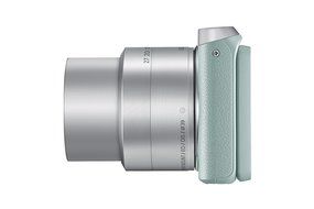 Samsung NX Mini 20.5MP CMOS Smart WiFi &amp; NFC Mirrorless Digital Camera with 9-27mm Lens and 3" Flip Up LCD Touch... N115