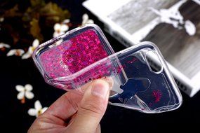 iPhone 6S Plus Case,iPhone 6/6S Plus Bling Glitter TPU Case,PHEZEN Mermaid Pattern Shiny Sparkling Glitter Flexible... N8