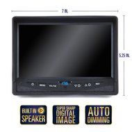 Rear View Safety RVS-770616Q Video Camera with 7-Inch LCD (Black) N4