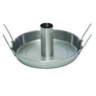 Beer Can Roaster - Stainless Steel Chicken Beeroaster Deluxe with Recipe Guide - Cooks Meat and Vegetables at...