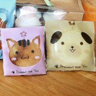 S Kitty Pink OPP Cello Self Adhesive Cookie Bag DIY Treat Party Favor Gift