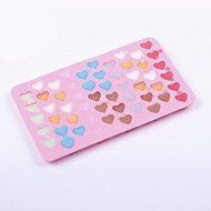 Y&amp;XL&amp;H 55 Holes Silicone Chocolate Ice Mold Heart Shape Silicone Cake Mould
