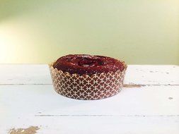 Simply Baked Small Paper Tube Pan (Pack of 3), Turquoise Parquet, Great for Individual Servings and Gift Giving... N4