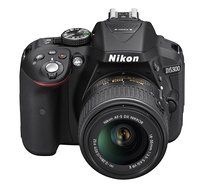 Nikon D5300 DX-format Digital SLR Kit w/ 18-55mm VR II and 55-300mm VR Lens Kit (Black) N31