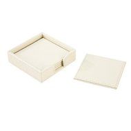 IMPULSE Pebble Coasters (Set of 4), Taupe N2
