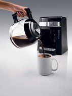 DeLonghi DCF2212T 12-Cup Glass Carafe Drip Coffee Maker, Black