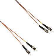 Tripp Lite Duplex Multimode 62.5/125 Fiber Patch Cable (ST/ST), 1M (3-ft.)(N302-003) N3