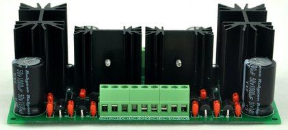 Electronics-Salon Ultra-low Noise Adjustable +/-5V DC Voltage Regulator Module, LT1963A LT3015. N2