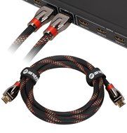 FARSTRIDER&reg; 12 Feet (3.66 Meters) HDMI v2.0/1.4a HDMI Cable Ultra High Speed, Support 3D 2160P, HD 4k, Ultra HD... N6