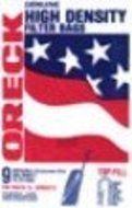 Oreck XL8000/9000/2000 Upright Hypo-Allergenic Filter Bags (9 Pack) PK8000-9DW N2
