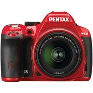 Pentax K-50 16MP Digital SLR Camera Kit with DA L 18-55mm WR f3.5-5.6 Lens (White) N30