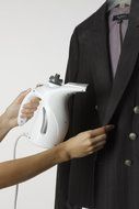 Epica Powerful 800 Watt Handheld Garment Steamer for Clothing with Fabric Brush and Lint Remover -12 Minutes of... N7