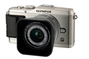 Olympus PEN E-P3 12 MP Live MOS Interchangeable Lens Camera with 14-42mm Zoom Lens (Silver) N10