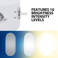 SunSOUNDS Colored Sunrise Simulation Wake Up Light with 10 Brightness Settings , Bluetooth Stereo Speaker and... N3