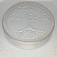 Flexible Resin Mold Sacred Geometry Tree of Life 2" Diameter X 1/2" Deep