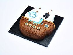 29 x 25.5 x 5cm Sweetly Does It Ship Shaped Cake Pan