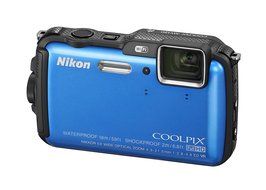Nikon COOLPIX AW120 16.1 MP Wi-Fi and Waterproof Digital Camera with GPS and Full HD 1080p Video (Camouflage)... N12
