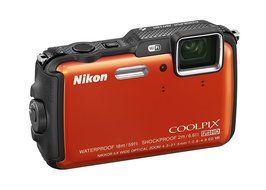 Nikon COOLPIX AW120 16.1 MP Wi-Fi and Waterproof Digital Camera with GPS and Full HD 1080p Video (Camouflage)... N13