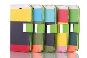 iPhone 7 Plus Wallet Case,TechCode Screen Protective with Cards Slots Cash Holder Magnetic Smart PU Leather Stand... N51