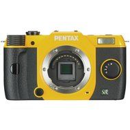 Pentax Q7 12.4MP Mirrorless Digital Camera with 3-Inch LCD - Body Only (Yellow) (OLD MODEL) N12