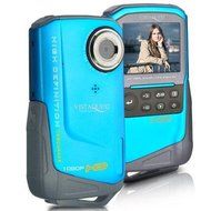 VistaQuest DV-820 Sport 1080p HD Waterproof Video &amp; 8MP Digital Camera (Blue)