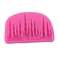 Sher Binglingshan Type Candy Fondant Cake Molds For The Kitchen Baking Molds 10.3X6.3X1.2cm