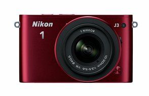 Nikon 1 J3 14.2 MP HD Digital Camera System with 10-30mm VR and 30-110mm VR 1 NIKKOR Lenses (White) N4