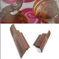 Y&amp;XL&amp;H Cake Wood Grain Wheel Brush Impression Fondant Embosser Cutter Cake Wood Grain Effect