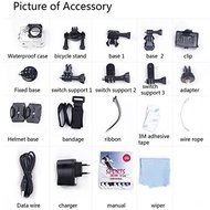 LOPOO Wifi Sports Camera SJ4000 with Multiple accessories,SJ4000 Camera FHD 1080P H.264 12MP 170 Degree Wide Angle... N5