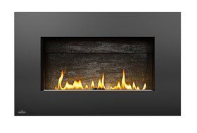 Napoleon WHVF31N Vent Free Plazmafire Wall Hanging Natural Gas Fireplace Complete With Slate Brick Panel Fuel...