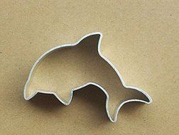 HSE 3 pcs Dolphin Shape Aluminum Biscuit Mould Bakeware Fondant Cake Mold DIY Sugarcraft 3D Pastry Cookie Cutters