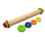 Y&amp;XL&amp;H Wooden Rolling Pin Fondant Adjustable Rolling Pins Multifunction Baking Stick Thickness Embossing