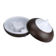 Hatop 300ml Ultrasonic Home Aroma Humidifier Air Diffuser Mist Purifier Lonizer Atomizer (Brown) N10