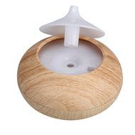 Hatop 300ml Ultrasonic Home Aroma Humidifier Air Diffuser Mist Purifier Lonizer Atomizer (Brown) N12