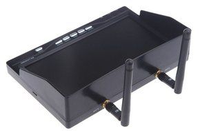 Uphig RX-LCD5802 7" 5.8G Boscam FPV 32CH HD 800*480p Monitor Receiver Built-in Battery (US STOCK)