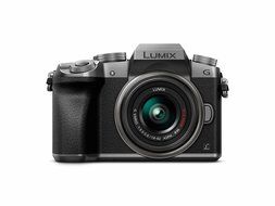 Panasonic LUMIX DMC-G7KS DSLM Mirrorless 4K Camera, 14-42 mm Lens Kit (Silver) N10