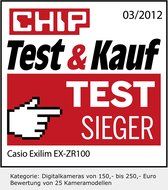 Casio High Speed Exilim Ex-zr100 Digital Camera White Ex-zr100we N3