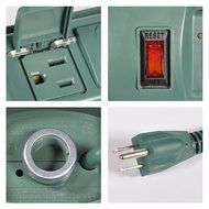 [UFO All-In-One Charging Center] 4-Outlet Surge Protector with Four (4) USB Charging Ports (4.2A) , 100V-240V... N25