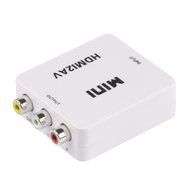ONSEMI HDMI to AV, Mini HDMI to 3RCA Composite Video AV Converter 1080P for PC Laptop Xbox PS3 TV STB VHS VCR... N7