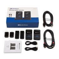 Cable Matters Wireless HDMI Extender with Twin Pack of HDMI Cables N6