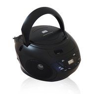 AXESS PBBT2701 Portable Bluetooth Boombox with CD, FM Stereo, USB/MP3