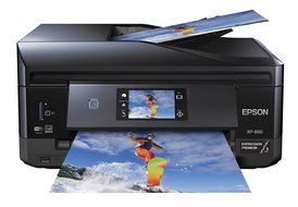 Epson XP-830 Wireless Color Photo Printer with Scanner, Copier &amp; Fax (C11CE78201) N3