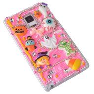 Spritech(TM) 3D Handmade Crystal Phone Case for Samsung Galaxy Note 4,Helloween Style Monster Pumpkin Design Smartphone... N5