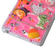 Spritech(TM) 3D Handmade Crystal Phone Case for Samsung Galaxy Note 4,Helloween Style Monster Pumpkin Design Smartphone... N6
