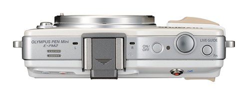 Olympus Mirror Interchangeable Lens Pen Mini E-pm2 Double Zoom Kit White E-pm2 Dzkit Wht N6