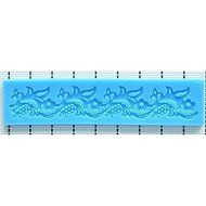 Y&amp;XL&amp;H Lace Fondant Cake Chocolate Resin Clay Candy Silicone Mold Mat,L17.9cmW4cmH0.4cm