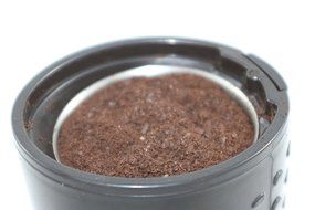 Phoenix Coffee Grinder with Brush , Oval Design with Stainless Steel Blade - B250 - 2.5oz (70 gm) capacity - Black N3