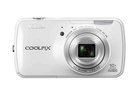 Nikon COOLPIX S800c 16 MP Digital Camera with 10x Optical Zoom and built-in Android Operating System (Black) N7