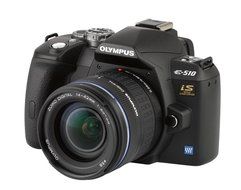 Olympus Evolt E510 10MP Digital SLR Camera with CCD Shift Image Stabilization (Body Only)