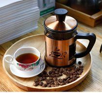Kteam Newest French Stainless Steel Stovetop Coffee Tea Pot Expresso Coffee Latte Maker Pressure Pot Tea Hand...